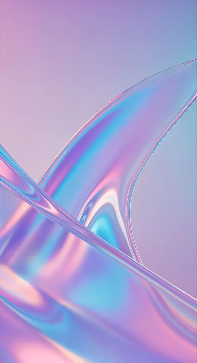 Macro iridescente blu e viola